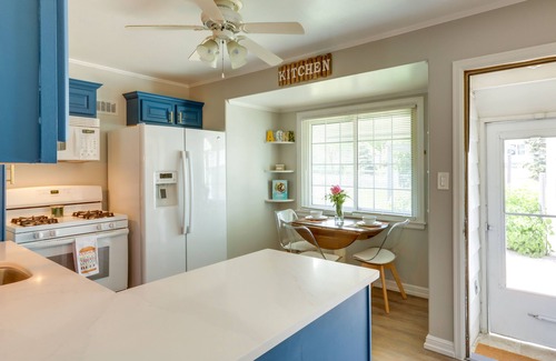 Milwaukee House | Milwaukee Home w/Serene Patio & Backyard Garden!
