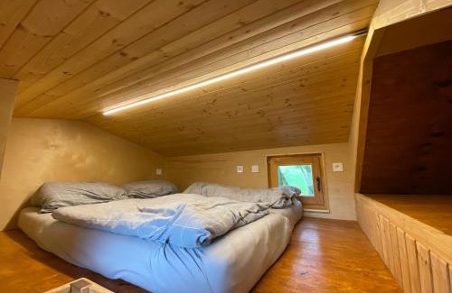 Lipa Cabin | Mini chatka s rybníčkem a saunou