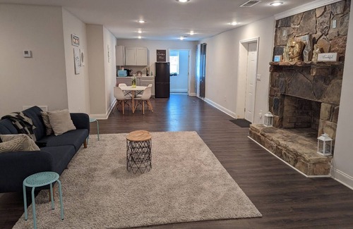 Lawrenceville House | Mini-Mansion over 6400ft. You'll occupy the in-law suite/guest suite.
