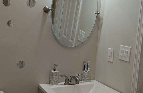 Lawrenceville House | Mini-Mansion over 6400ft. You'll occupy the in-law suite/guest suite.