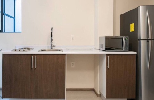 Benito Juarez Apartment | Minipatio Young and modern 2Br home office workation