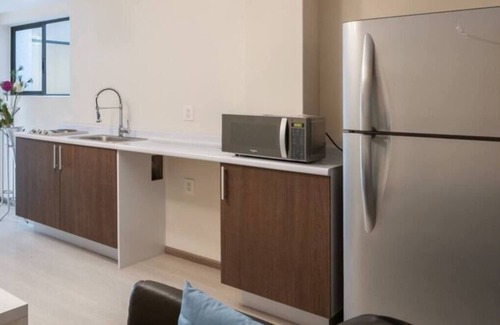 Benito Juarez Apartment | Minipatio Young and modern 2Br home office workation