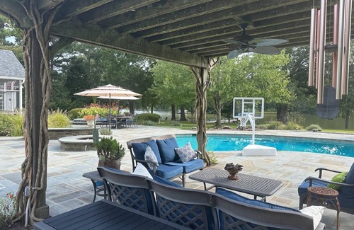 Easton House | Minutes from Downtown St. Michaels | Pool | Outdoor Kitchen | Private Dock | Hot