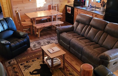 Richland Cabin | Minutes From Salmon River, On Snowmobile/ATV Trail, Fire Pit, WiFi, Grill, A/C