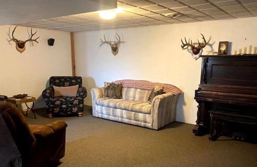 Fort Peck House | Minutes from the Lake - Full Private Basement