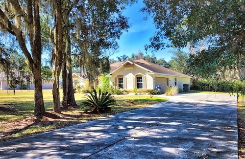 Fellowship House | Minutes from WEC:Private Pool & Spa, Dog Friendly in Golden HIlls Golf Community