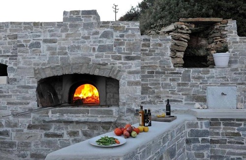 Paros Villa | Mirabella Hilltop Villa with Pool, Tennis & Sea View