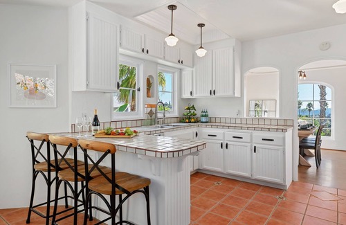 Mission Canyon House | Mission View - Historic Spanish Style Charmer w/Panoramic Views