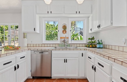 Mission Canyon House | Mission View - Historic Spanish Style Charmer w/Panoramic Views