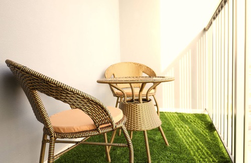 Dubai Production City Apartment | Misty Rosa Homes Dubai - Near Expo 2020 - 9 min