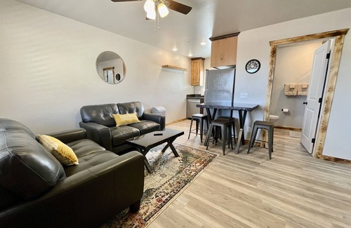 Moab South Valley House | Moab Basecamp: Garage Extra Parking Dog-Friendly