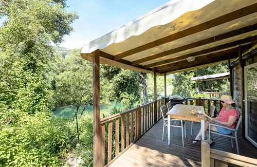 Auribeau-sur-Siagne House | Mobil Home Restanque 3 Zimmer 4 Menschen Klima