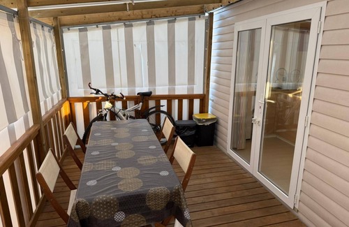 Le Fenouiller House | Mobil-Home new 2 kms St Gilles Croix de Vie Le Fenouiller 4 pers 2 bedrooms