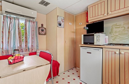 Sainte-Croix-du-Verdon House | Mobile Home 'Marinière' with Lake View, Private Pool and Air Conditioning