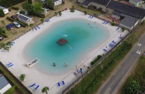 Allonnes House | Mobile home 6 pers, on a 4 star campsite, with white sand lagoon