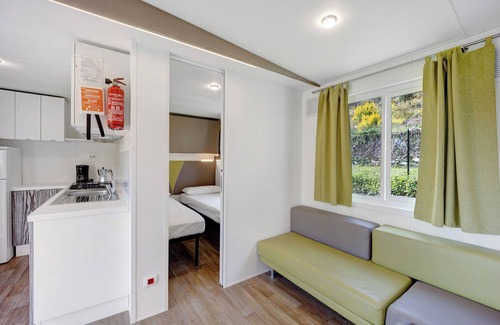 Pietra Ligure House | 'Mobile Home Alloro 165' with Pool, Private Terrace & Wi-Fi