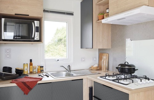 Les Cabannes House | Mobile home at the foot of the Beille plateau, nature campsite by the river