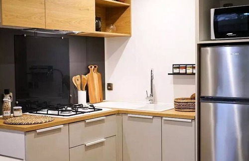 Landevieille House | Mobile home ● Aufgedeckte Terrasse