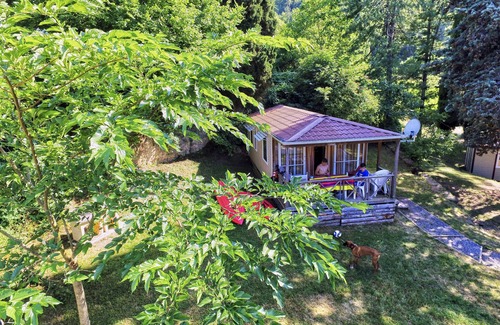 Saint-Rome-de-Tarn House | Mobile home Confort 6 persons, by the river, quiet and nature