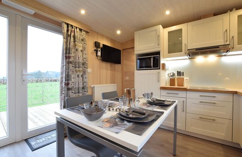 Vielsalm Villa | Mobile Home in Ardennes Near Forest & Sauna