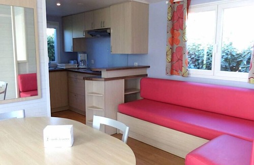 Bessan House | Mobile home in Bessan with terrace
