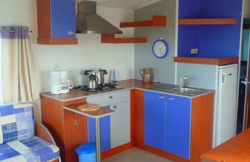 Plouha RV Rental | Mobile Home 'Loft' with Private Terrace and Private Garden