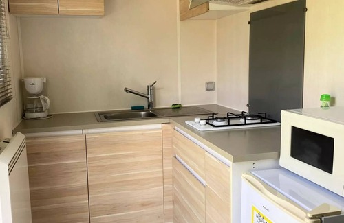 Angicourt House | Mobilheim - 15m2 - 1 Schlafzimmer ohne Terrasse 2 Personen