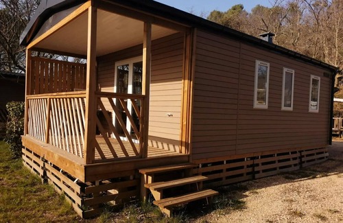 Goudargues House | Mobilheim 2 Schlafzimmer Loggia Bay Comfort 25m2 Klimaanlage 4 Personen