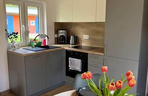 Muritz Apartment | Mobilheim für 4 Gäste mit 33m² in Stuer