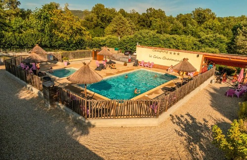 Chauzon House | Mobilhome Grand Espace - 30m² - 3 bedrooms - air conditioning 6 persons
