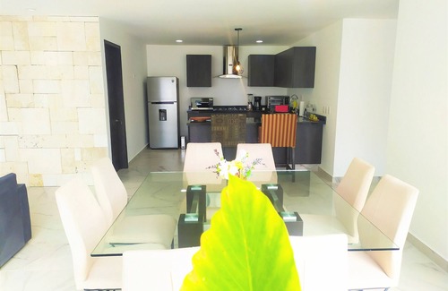 Puebla Apartment | Moderno Departamento en Cholula, Puebla. Ideal Para Familias o Para Trabajo