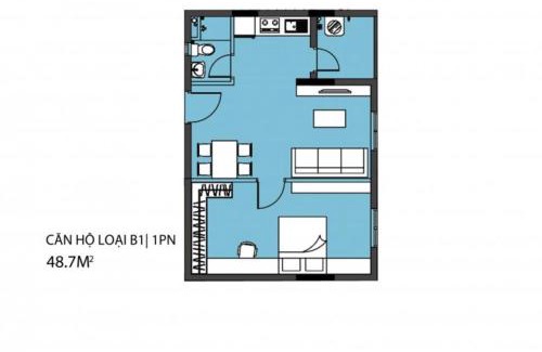 Tan Phu District Apartment | Modern 1 bedroom apartment - C' House