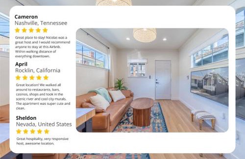 Downtown Reno House | Modern 1-BR Apartment Close to Downtown Vibes