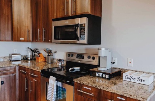 The Gate Apartment | Modern 1BR-1BA Walk to SSM SLU Hospital Grand