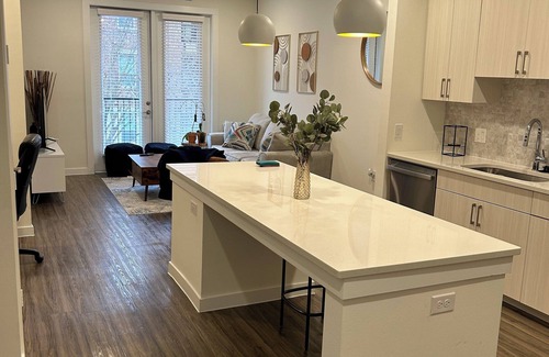 Fort Worth Apartment | Modern 1BR - Steps from Sundance Sq & Minutes from Dickies Arena and ATT Stadium