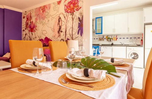 Santa Luzia Apartment | Modern 2 bedroom apartment with pool near the beach