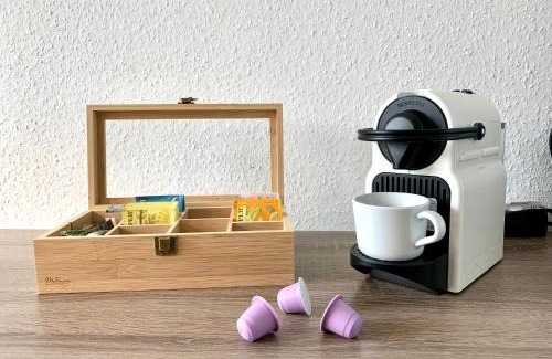 Haunstetten-Nord Apartment | Modern 2-Bedroom Apartment Near Messe 2-4 Guests