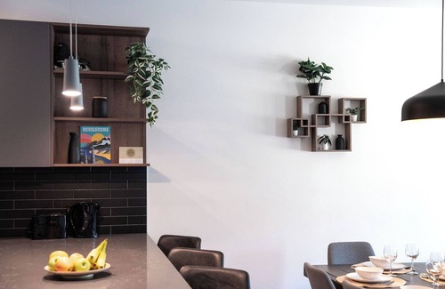 Revelstoke Condo | Modern 2 Bedroom Condo with Workspace