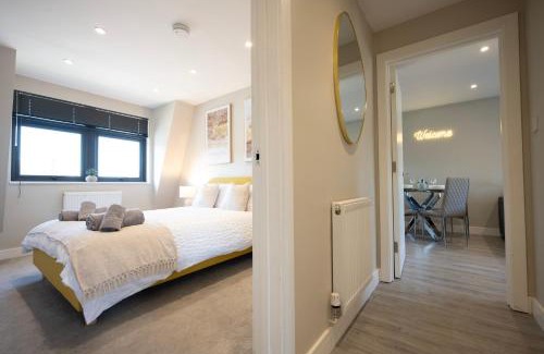 Chatham Apartment | Modern 2 Bedroom Flat, Central Chatham, Self Check-in