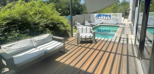 Central East Austin House | Modern 2-Home Private Oasis w Pool Hot Tub in DT