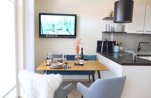 Rantum Apartment | Modern 2-room vacation apartment in Rantum, Sylt - sunny balcony and close to the beach