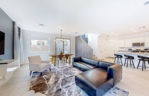 Estrella Village House | Modern, 2-story home with loft, private yard, pool, washer/dryer, AC