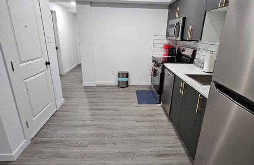 Regina House | Modern 2BDR Suite near YQR Airport Regina, Full Kitchen, Free Parking & Wi-Fi