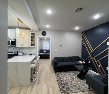 West Side Apartment | Modern 2BR and Office Near NYC With Parking - Sleeps 6