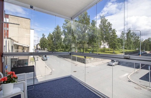 Downtown Kuopio Apartment | Modern 2BR Home with Sauna