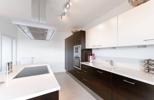 Sandweiler Apartment | Modern 2BR Retreat: Nature, Smart TV, Pet-Friendly