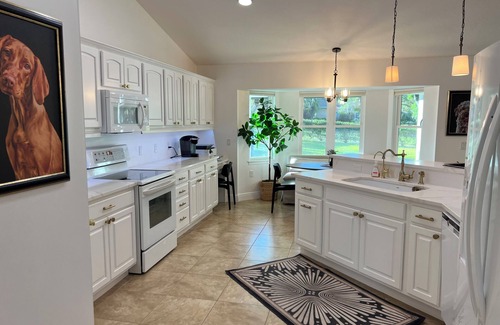 Fellowship House | Modern 3-bedroom home close to WEC with a beautifully furnished home and patio