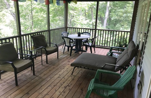 Plymouth House | Modern 3-bedroom home in quiet wooded area very close to Elkhart Lake, Wisconsin