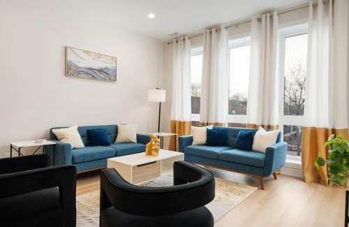 Bronzeville Apartment | Modern 3BR Stay Near DT CHI