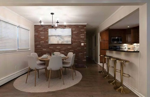 Kearny Apartment | Modern 3BR Suburb Retreat Near EWR Airport Just 10 Min to Newark & 25 Min to NYC